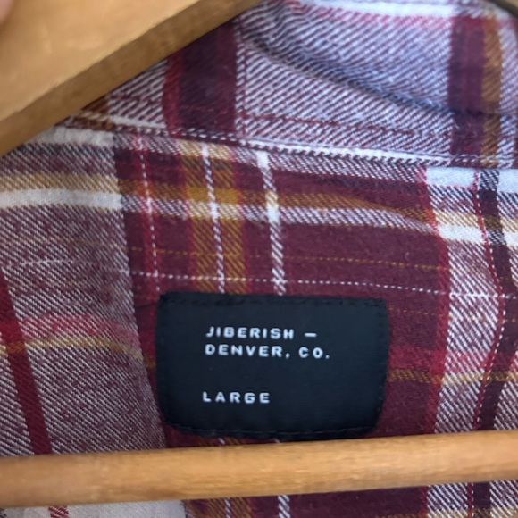 Jiberish flannel - Picture 3 of 3